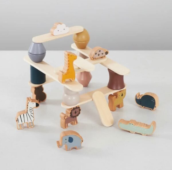 Juego De Equilibrio Animales Salvajes