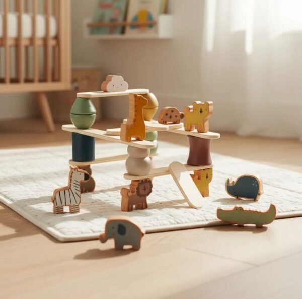 Juego De Equilibrio Animales Salvajes