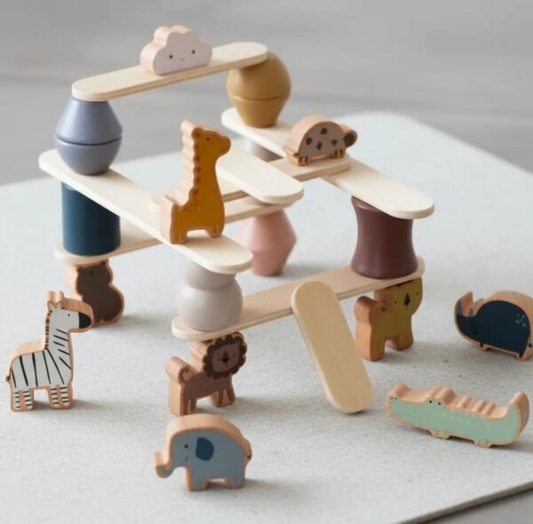 Juego De Equilibrio Animales Salvajes