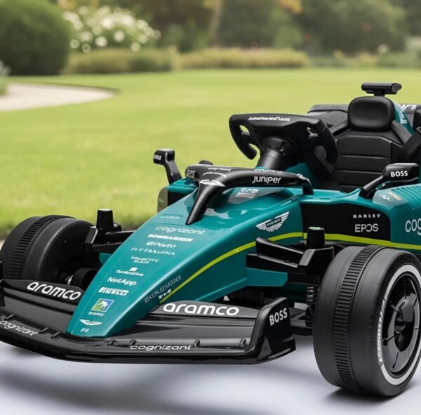 Auto F1 Montable A Batería 12v Aston Martin Niños