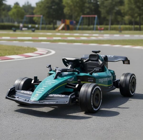 Auto F1 Montable A Batería 12v Aston Martin Niños