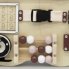 Tablero Sensorial Oso Busy Board Aprendizaje Estimulación