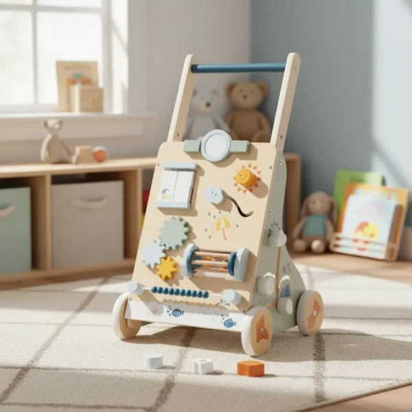 Caminador Con Actividades De Madera Varios Modelos Y Colores