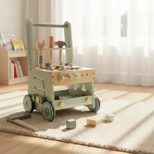 Caminador Con Actividades De Madera Varios Modelos Y Colores