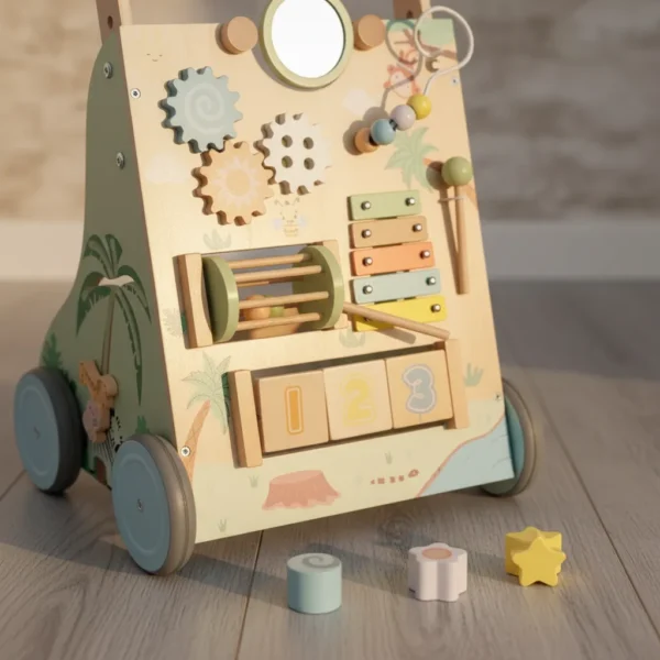 Caminador Con Actividades De Madera Varios Modelos Y Colores