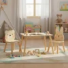 Mesa Sillas Madera Infantil - Niños