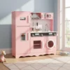 Cocina Madera Con Heladera Lavarropas Y Agua Real