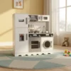 Cocina Madera Con Heladera Lavarropas Y Agua Real