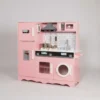 Cocina Madera Con Heladera Lavarropas Y Agua Real