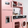 Cocina Madera Con Heladera Lavarropas Y Agua Real