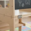 Torre De Aprendizaje Montessori Plegable 3 En 1 Multifuncion