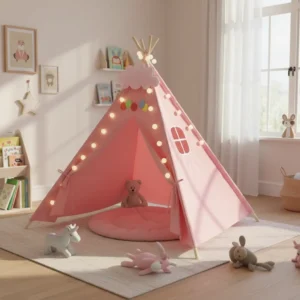 Carpa Infantil Rosa Juegos