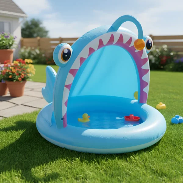 D_NQ_NP_2X_726207-MLU101189390350_122025-F Piscina Inflable Boca De Pez Intex Boca De Tiburón