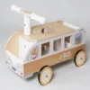 Andador Buggy Ómnibus De Madera Para Bebés Kids Buggie