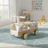 Andador Buggy Ómnibus De Madera Para Bebés Kids Buggie