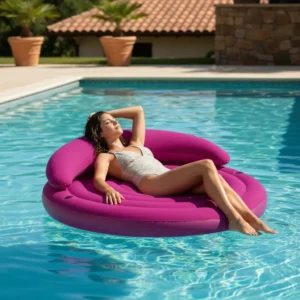 Colchón Sillón Inflable Para Piscina Y Exterior Intex