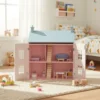 D_NQ_NP_2X_624731-MLA109842372590_042026-F Casa De Muñecas De Madera Plegable Infantil Rosa