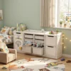 Organizador De Juguetes Infantil Con Pizarra Y Silla