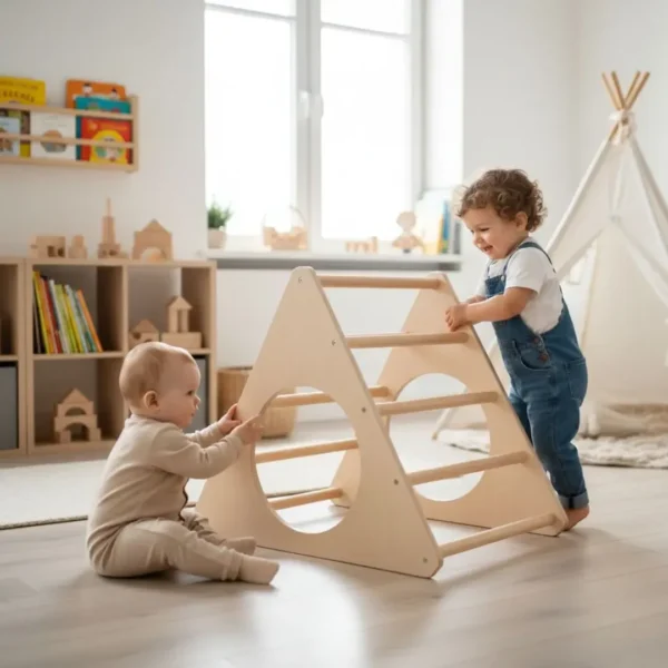 Triángulo Pikler Montessori Didáctico Psicomotricidad