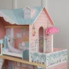 Casa Muñecas Madera Niños 3-9 Años 3 Pisos 7 Ambientes