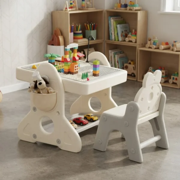 D_NQ_NP_2X_888467-MLA117609585432_102026-F Mesa Didáctica Y Silla Infantil