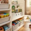 Organizador De Juguetes Infantil Con Pizarra Y Librero