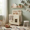 Cocinita Infantil Vintage De Madera Montessori