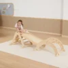 Montessori Gimnasio Triángulo Tobogán Y Trepador
