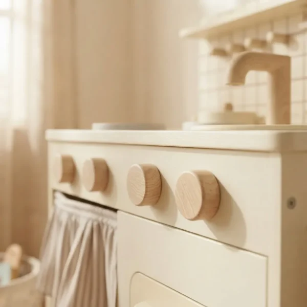 Cocinita Infantil Vintage De Madera Montessori